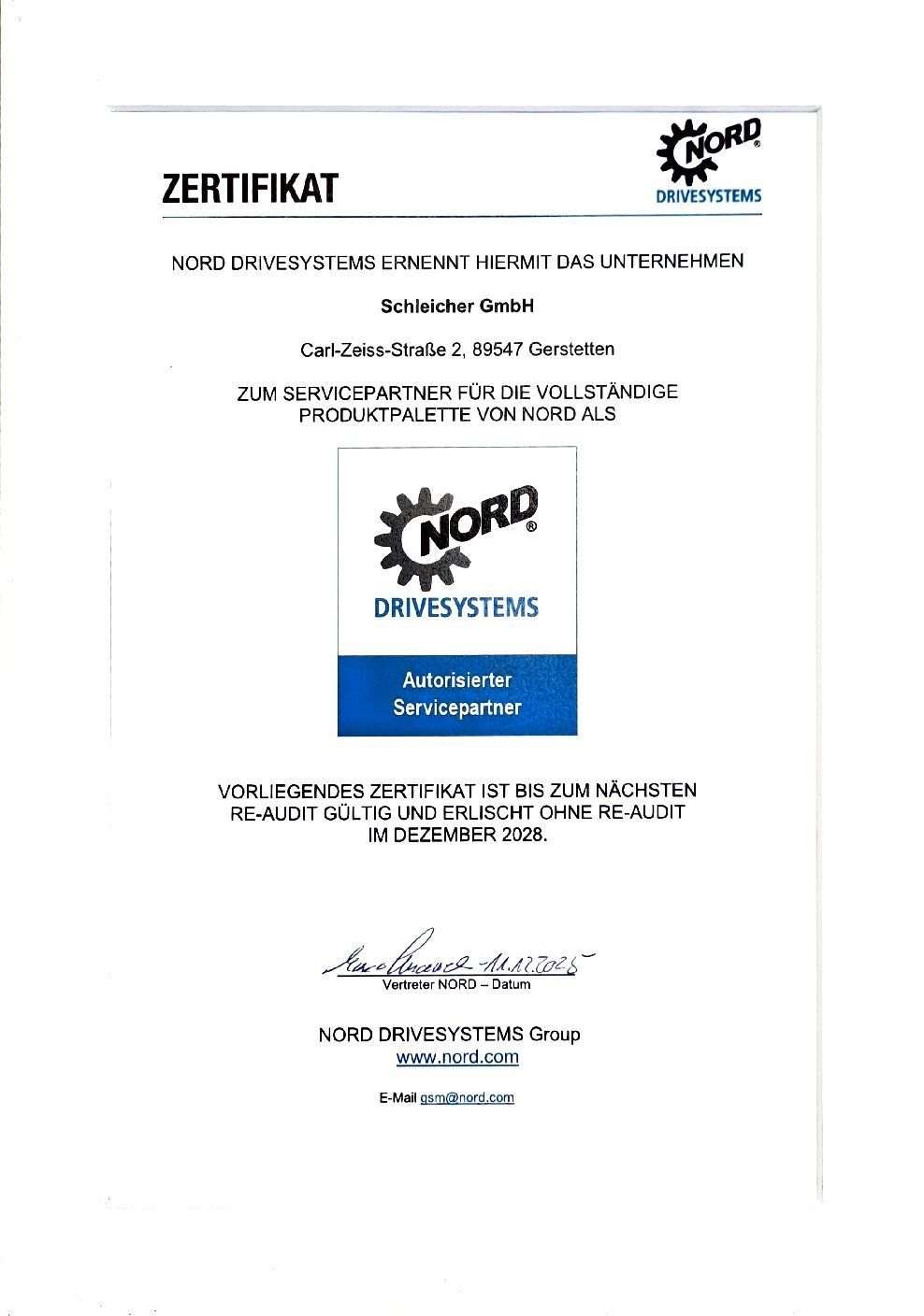 zertifikat-nord-drivesystems